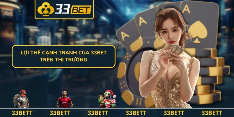 Lợi thế cạnh tranh của 33BET trên thị trường